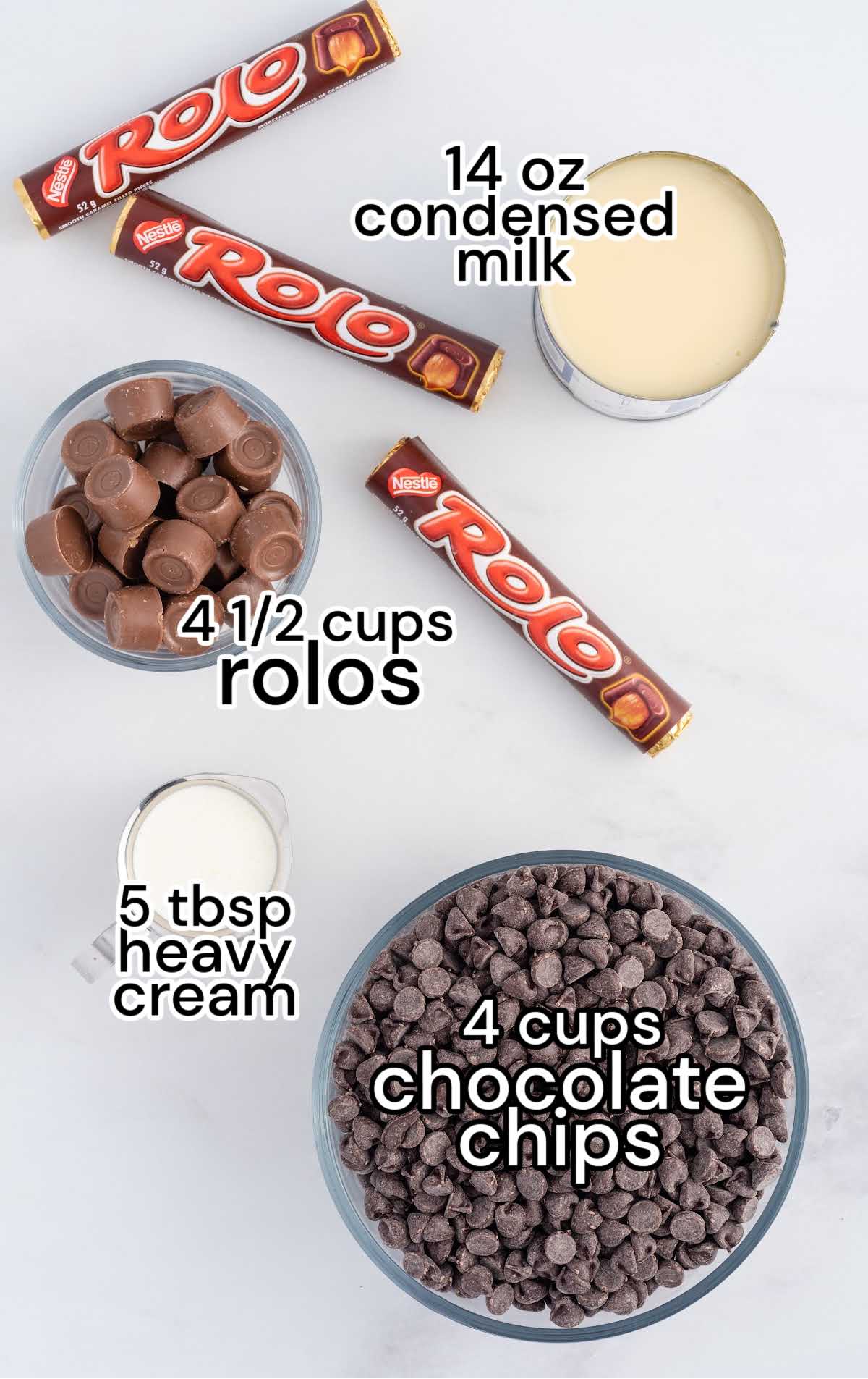 Rolo Chocolate Bars, 4 x 52g