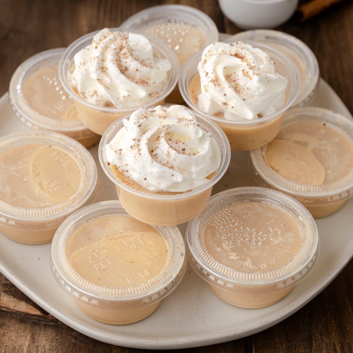 Eggnog Jello Shots Pass The Dessert 