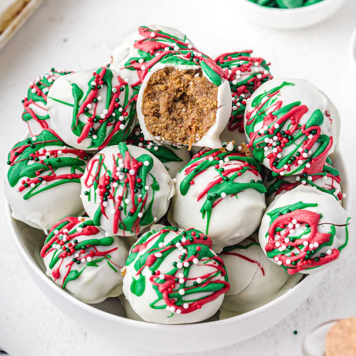 Gingerbread Truffles - Pass the Dessert