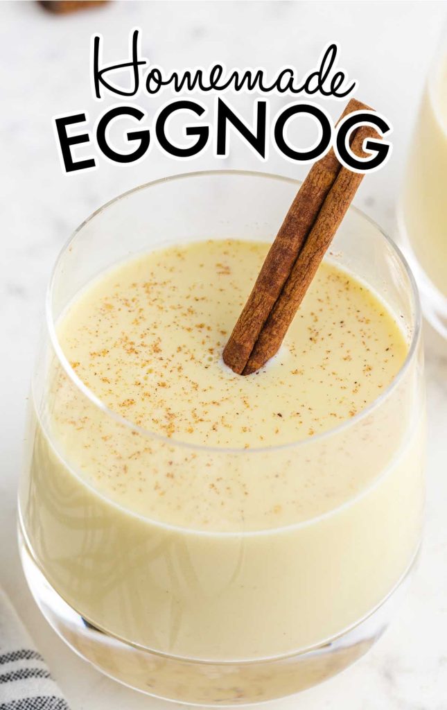 Homemade Eggnog - Pass the Dessert
