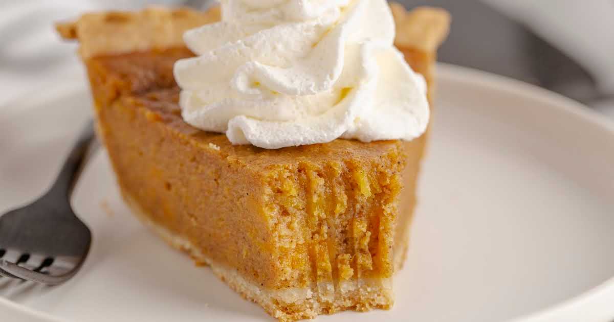 Sweet Potato Pie - Pass the Dessert