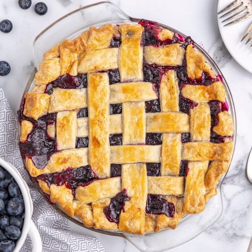 Blueberry Pie - Pass the Dessert