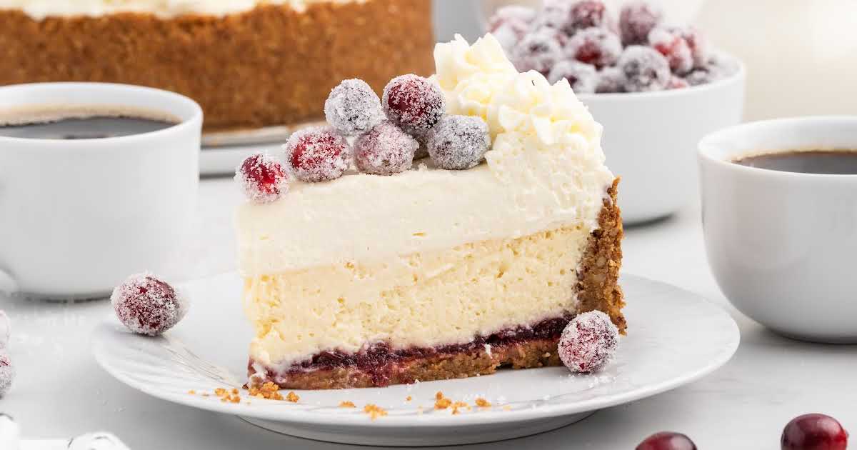 Christmas Cheesecake - Pass the Dessert