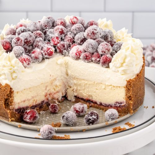 Christmas Cheesecake - Pass the Dessert