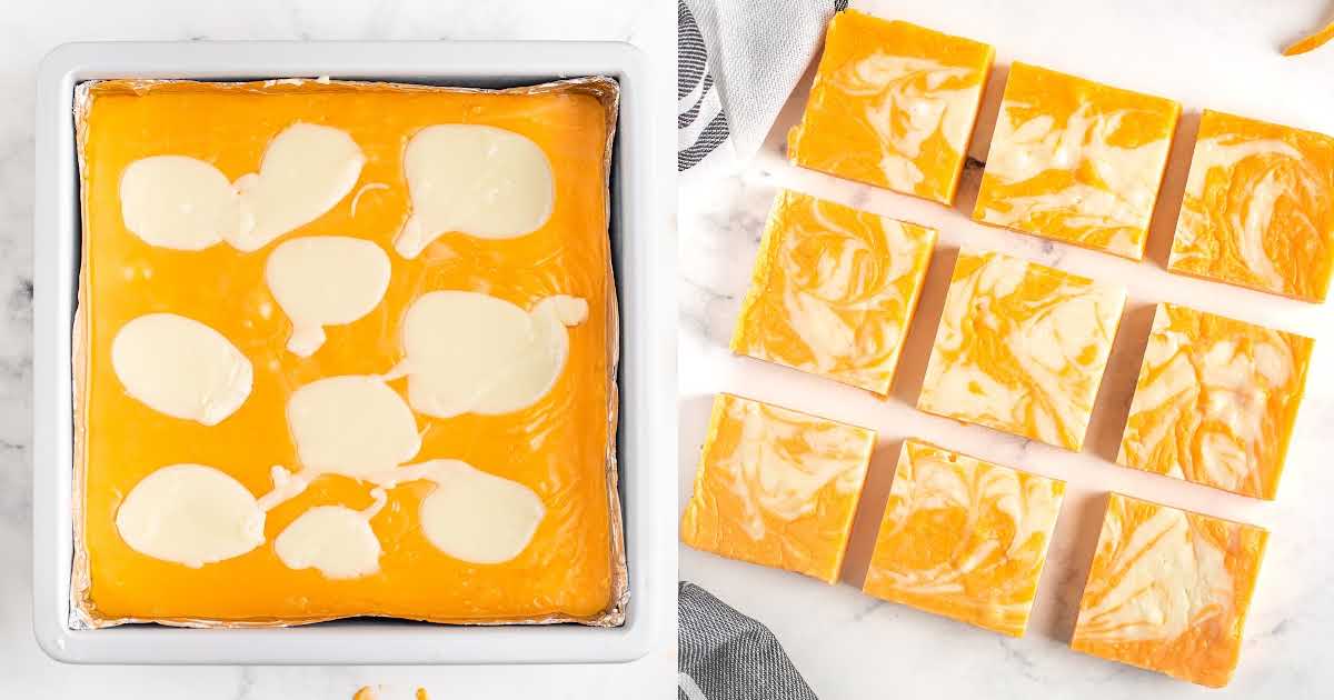 Creamsicle Fudge [passthedessert.com]